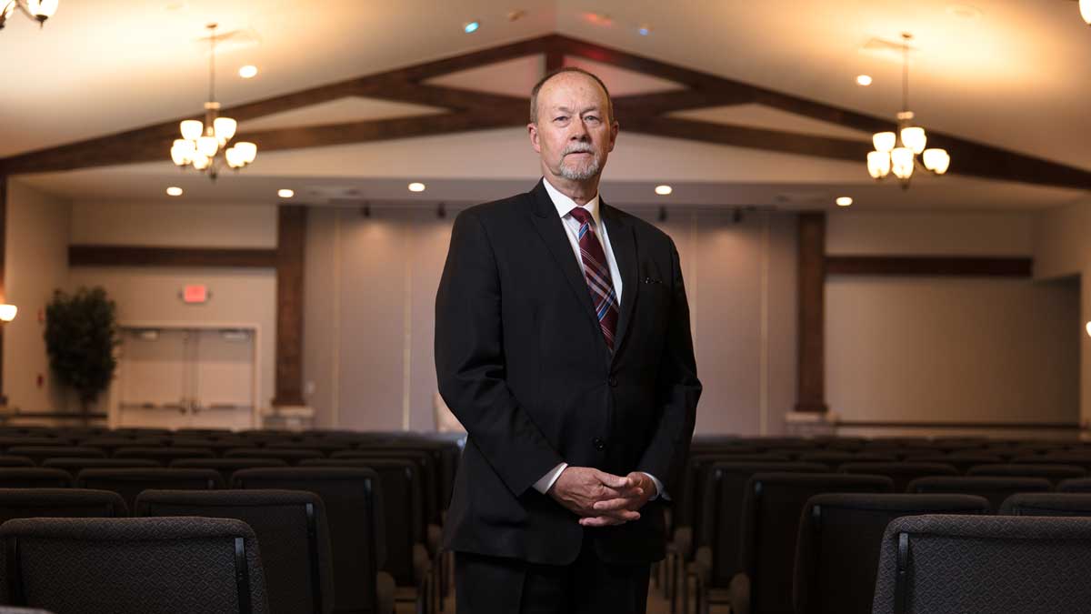 Randy Matthews, owner of Edmond-based and family owned Matthews Funeral Home & Cremation Service (Photo: <a href="https://edmondbusiness.com/author/brent-fuchs/">Brent Fuchs</a>)