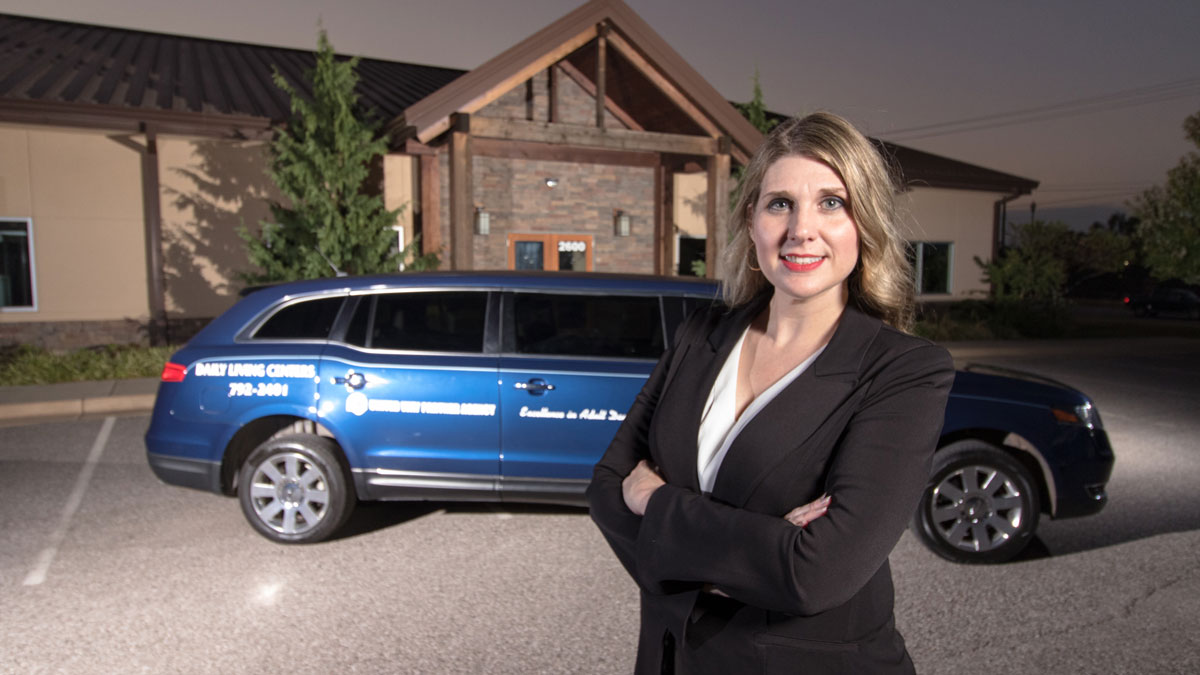Jessica Clayton is the President and CEO of Daily Living Centers (Photo: <a href="https://edmondbusiness.com/author/brent-fuchs/">Brent Fuchs</a>)