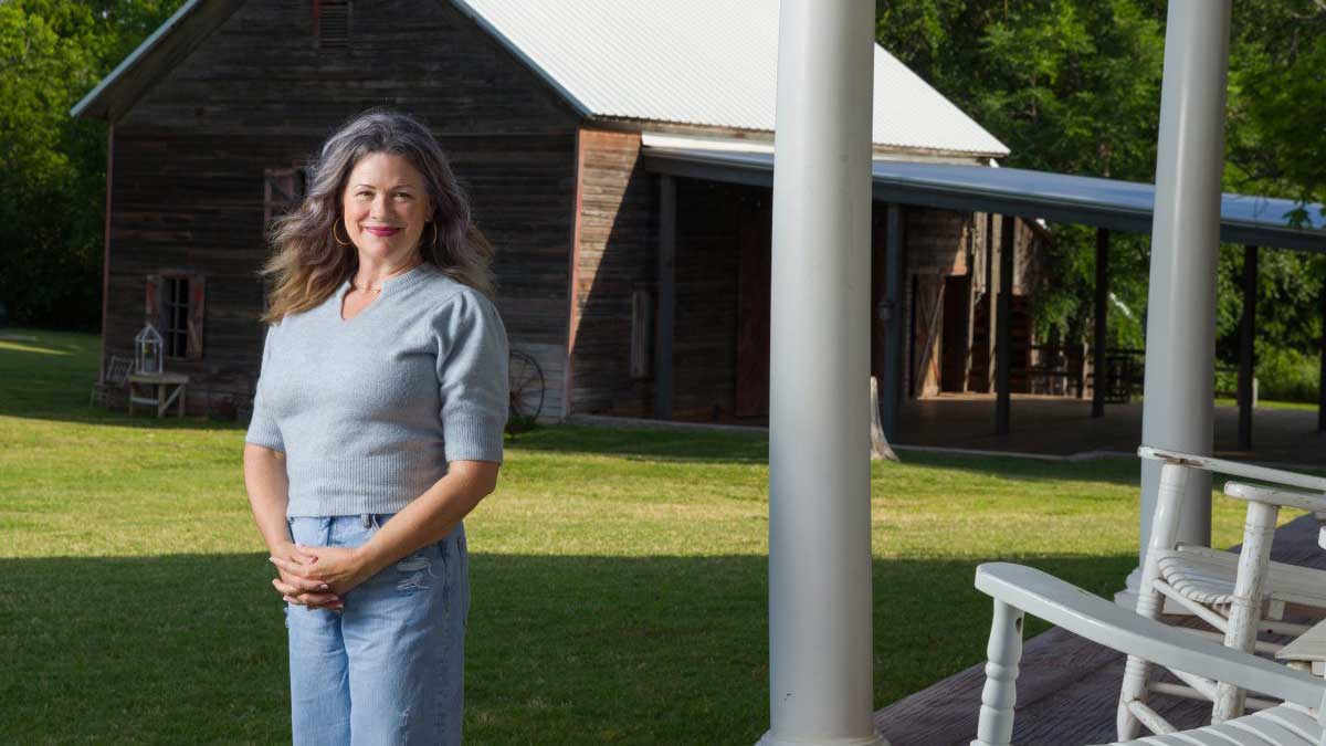 Jennifer Crow is the owner of the property and co-owner of The Barn at the Woods. (Photo: <a href="https://edmondbusiness.com/author/brent-fuchs/">Brent Fuchs</a>)